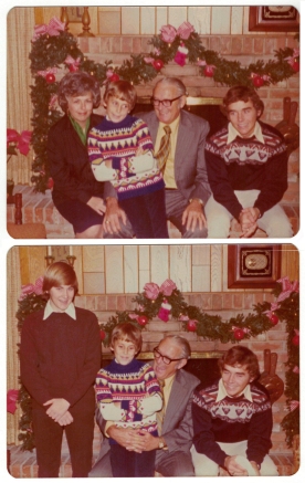 Kiker Family Christmas 1976