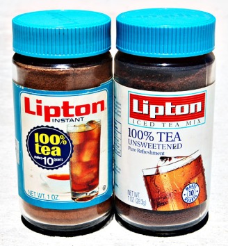 vintage instant lipton tea ~ thanks to flickr's "roadsidepictures" for sharing the pic