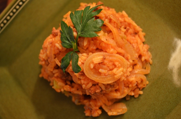 A Spanish Rice Recipe From Betty's Cook Nook
