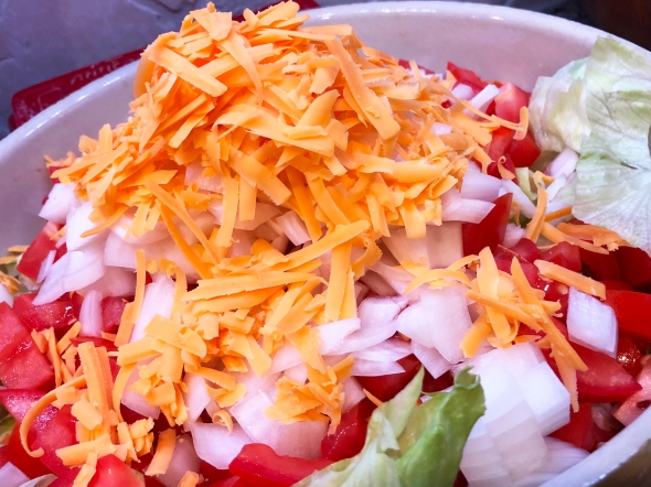 Mexican Chef's Salad Recipe Ingredients