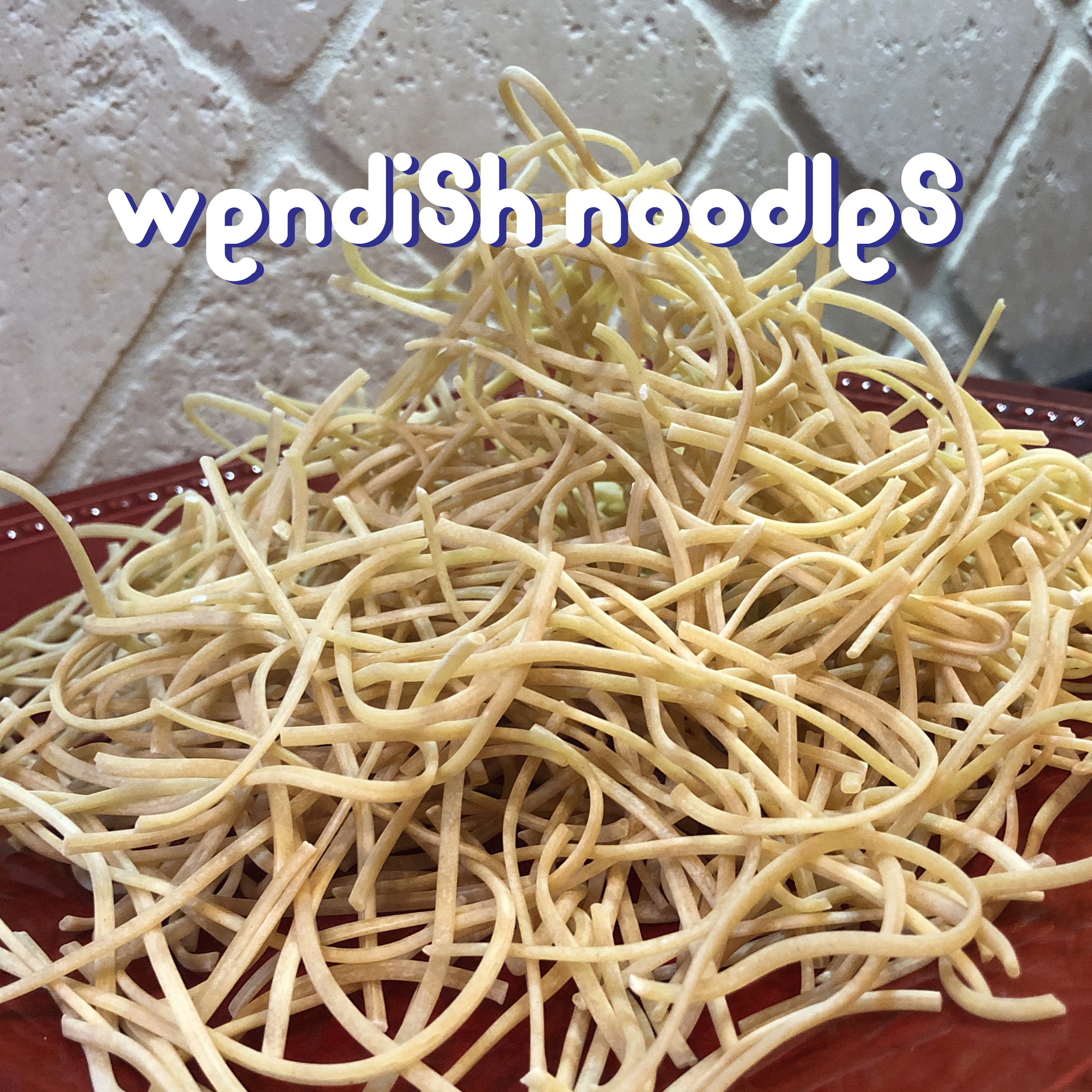 Texas Wendish Noodles